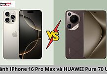 so sánh iphone 16 pro max và huawei pura 70 ultra