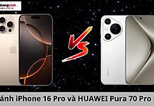 so sánh iphone 16 pro và huawei pura 70 pro plus