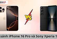 so sánh iphone 16 pro và sony xperia 1 vi