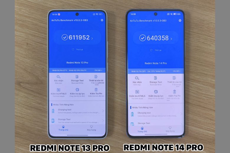 so sanh redmi note 14 pro 5g va note 13 pro 5g 3