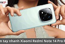 trên tay nhanh redmi note 14 pro plus