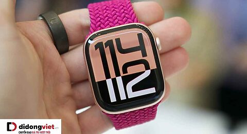 Apple Watch Series 10 Mỏng như thế nào so với đời trước?