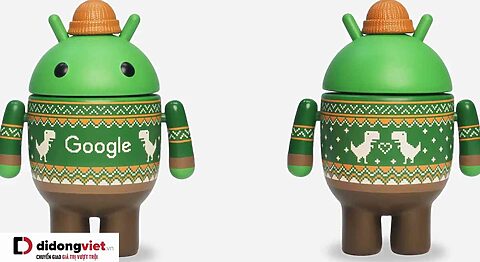 Android diện áo mới đón lễ hội Giáng Sinh 2024