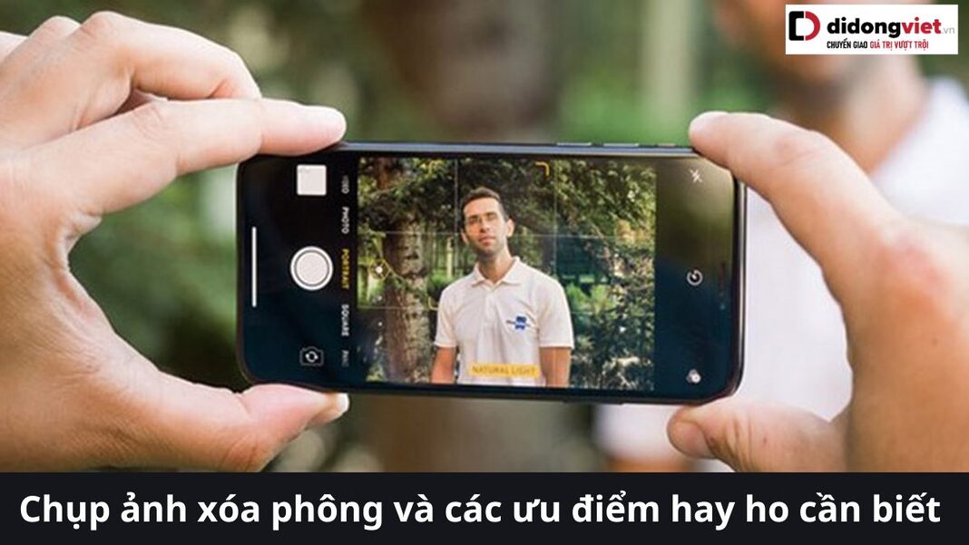 chụp xóa phông