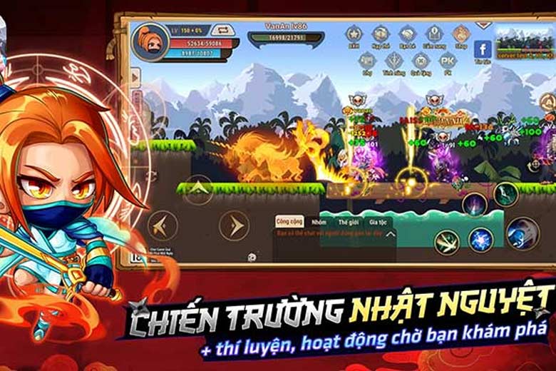 code Học Viện Ninja