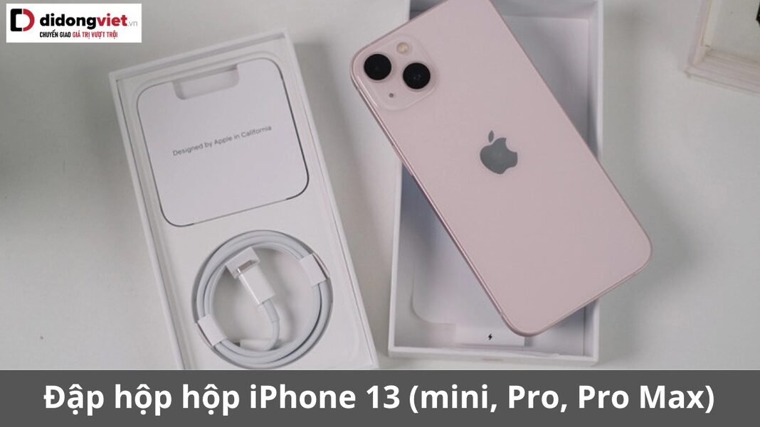 đập hộp iphone 13