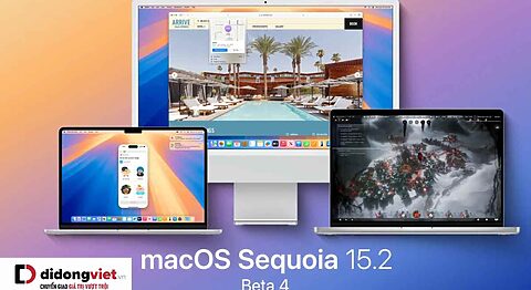 Apple ra mắt macOS Sequoia 15.2 beta 4