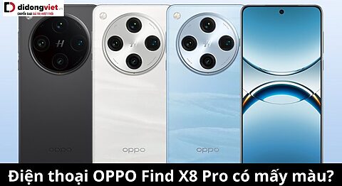 OPPO Find X8 Pro có mấy màu