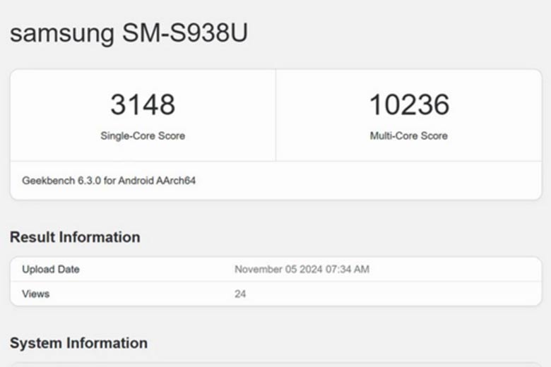 ro ri diem geekbench cua galaxy s25 series chip exynos thua xa snapdragon 1 didongviet