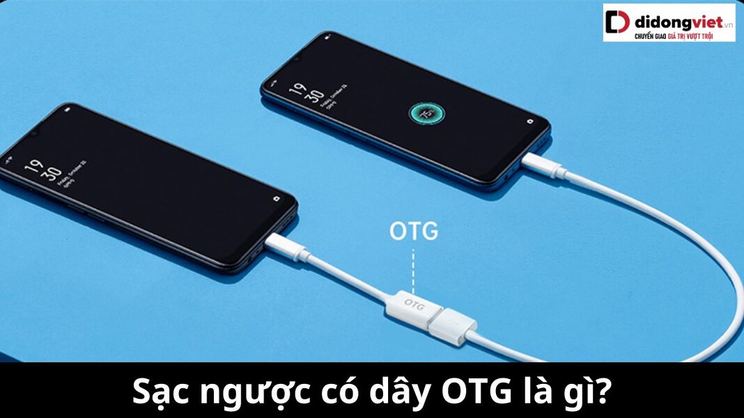 Sạc ngược qua cáp