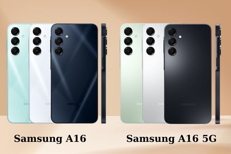 so sanh samsung galaxy a16 va a16 5g 2