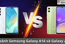 so sánh samsung galaxy a16 và galaxy a06