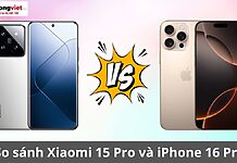 so sánh xiaomi 15 pro và iphone 16 pro