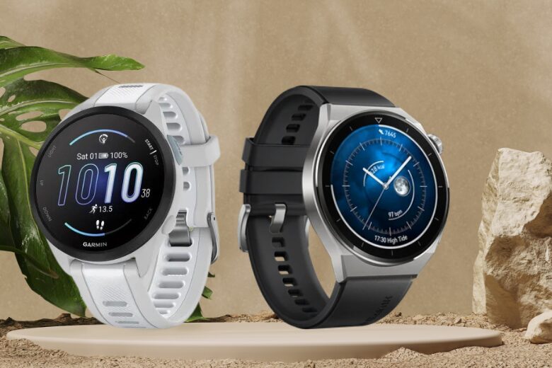 so sso sanh garmin 165 va huawei watch gt3 pro activeanh huawei watch gt 4 va garmin vivoactive 5