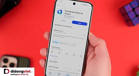 Thunderbird đã có trên Android – Lựa chọn mã nguồn mở cho người dùng email