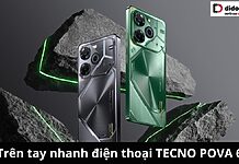 trên tay nhanh TECNO POVA 6