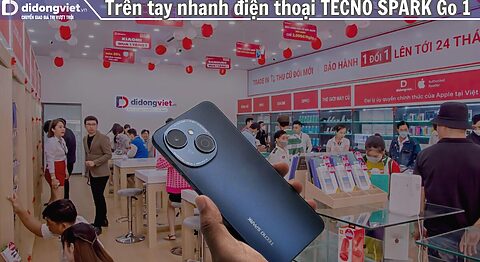 Trên tay nhanh điện thoại TECNO SPARK Go 1: Ấn tượng và cảm nhận đầu tiên