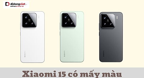 Xiaomi 15 có mấy màu? Có màu nào đặc biệt? Màu nào đẹp? xiaomi-15-co-may-mau-di-dong