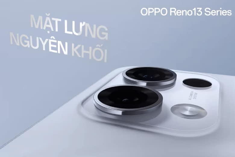 Reno13 không chỉ đẹp về ngoại hình mà còn mạnh mẽ về khả năng chụp ảnh