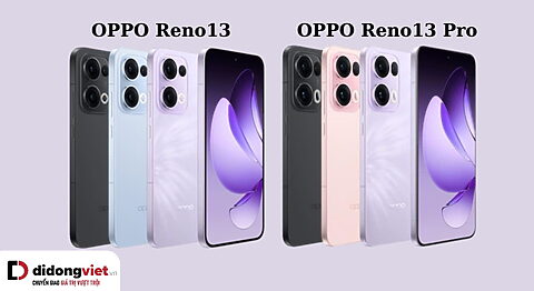 OPPO Reno13 series: Bước tiến mới trong cuộc chơi công nghệ tầm trung OPPO Reno13 series