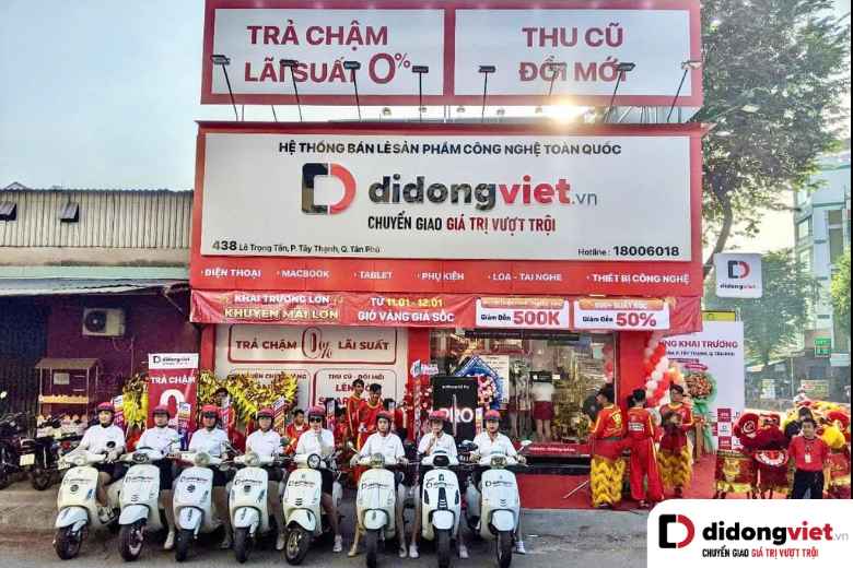 Khai trương cửa hàng điện thoại Di Động Việt 438 Lê Trọng Tấn, Quận Tân Phú 8 di dong viet khai truong 8