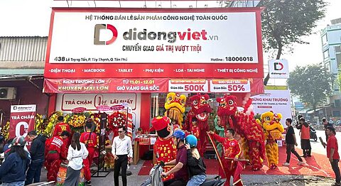 Khai trương cửa hàng điện thoại Di Động Việt 438 Lê Trọng Tấn, Quận Tân Phú