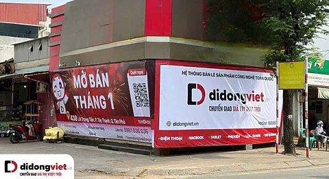 Di Động Việt mở bán cửa hàng mới tại 438 Lê Trọng Tấn quận Tân Phú, TP. HCM
