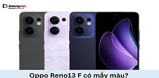 OPPO Reno13 F có mấy màu?