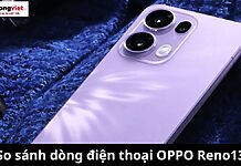 So sánh OPPO Reno13