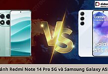 so sánh Redmi Note 14 Pro Plus 5G và Samsung Galaxy A55 5G