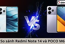 So sánh Redmi Note 14 và POCO M6