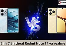 so sánh Redmi Note 14 và realme C61