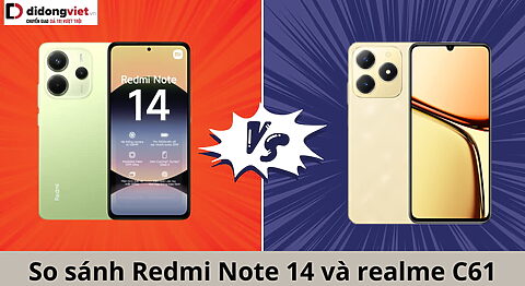 So sánh điện thoại Redmi Note 14 và realme C61: Kèo này ai ăn? so-sanh-redmi-note-14-va-realme-c61