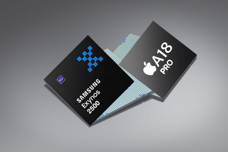 So sánh iPhone 16 Pro và Samsung Galaxy S25 Plus về hiệu năng giữa hai con chip Exynos 2500 và Apple A18 Pro