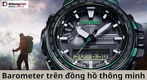 Barometer (Áp kế) là gì? Các công dụng và tính năng bạn chưa biết Barometer