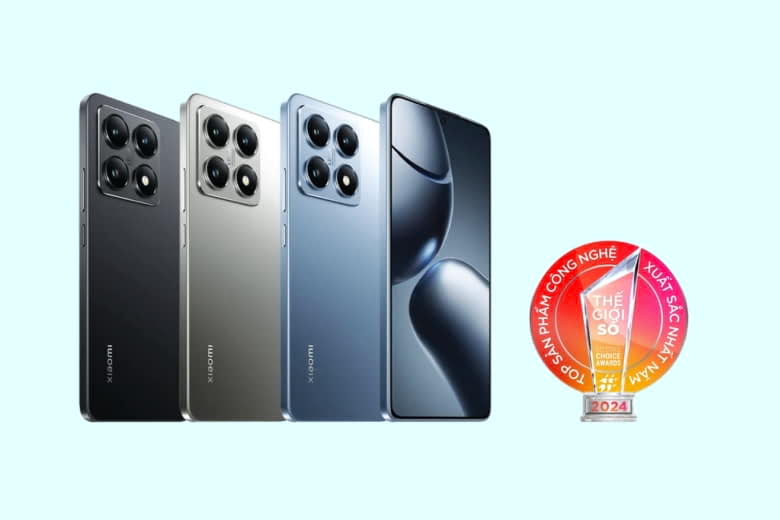 Xiaomi 14T đã giành giải thưởng “Smartphone cho trải nghiệm chụp ảnh và hỗ trợ AI tốt nhất” tại Editor’s Choice Awards 2024