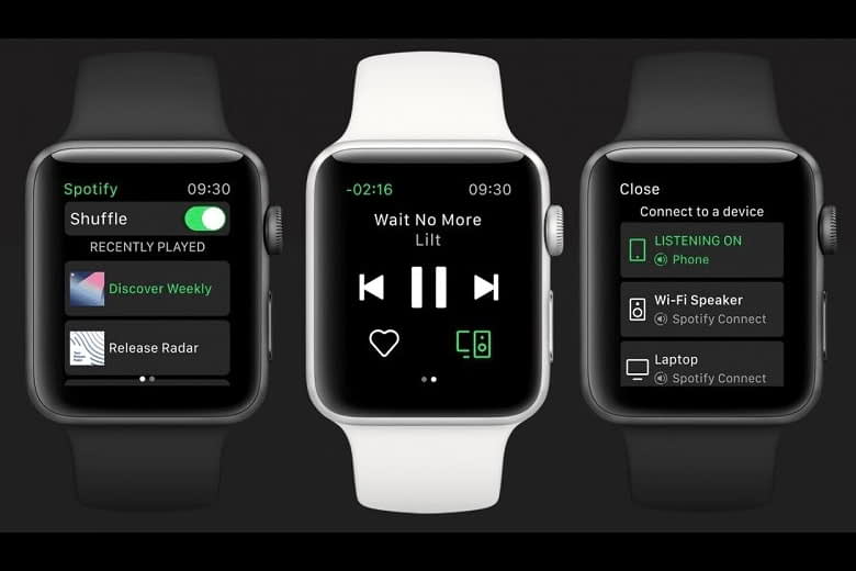 cách nghe nhạc trên Apple Watch