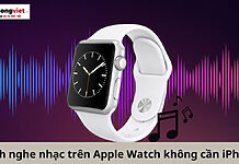 cách nghe nhạc trên Apple Watch