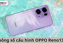 Cấu hình OPPO Reno13 F