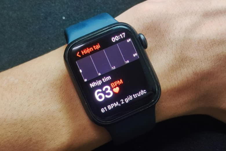 do nhip tim tren smartwatch