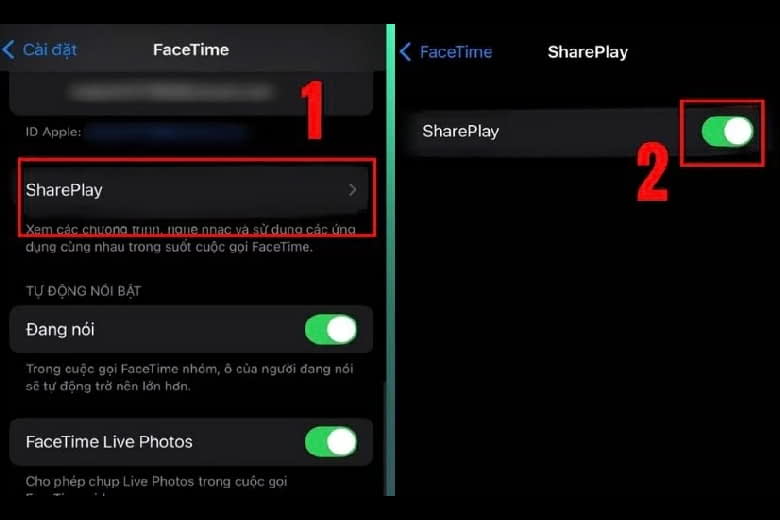 SharePlay cho phép người dùng chia sẻ và đồng bộ trải nghiệm giải trí với nhau trong FaceTime