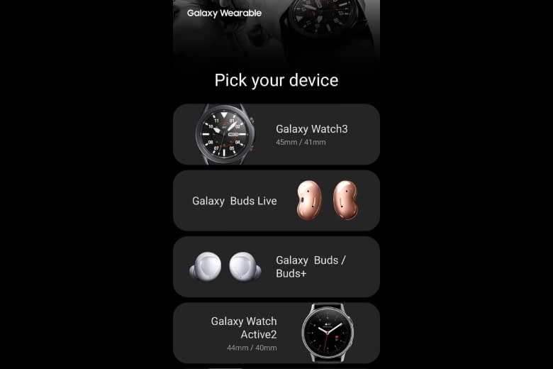 Galaxy Wearable có thể liên kết và điều chỉnh tới 10 thiết bị khác nhau một cách đơn giản