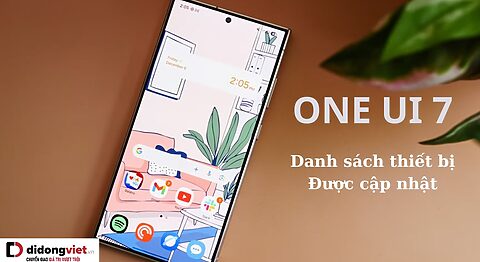 Samsung chính thức ra mắt One UI 7: Danh sách thiết bị hỗ trợ chi tiết