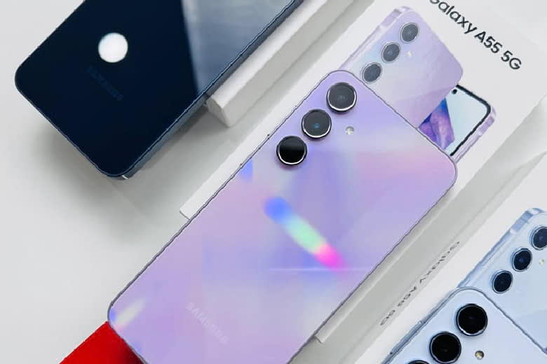 So sánh OPPO Reno13 F 5G và Samsung Galaxy A55 5G về thiết kế