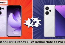 So sánh OPPO Reno13 F và Redmi Note 13 Pro Plus