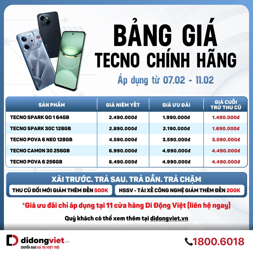 BANG GIA TECNO 900x900