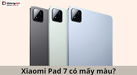 Xiaomi Pad 7 có mấy màu