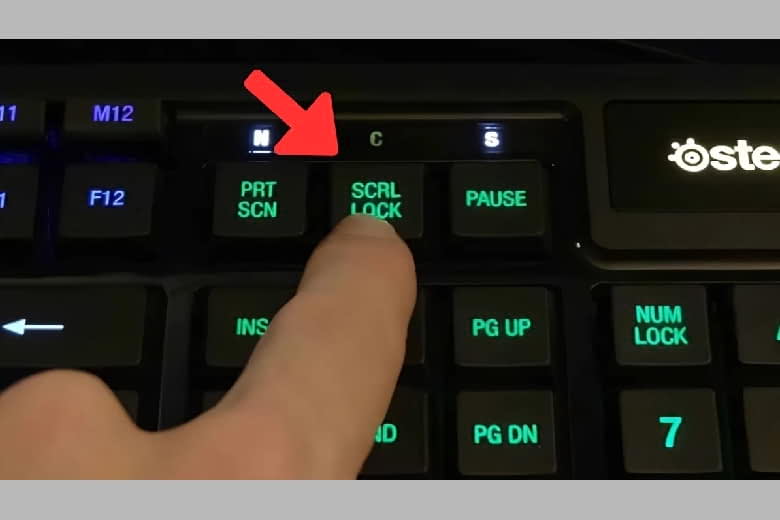 cách tắt Scroll Lock trên bàn phím