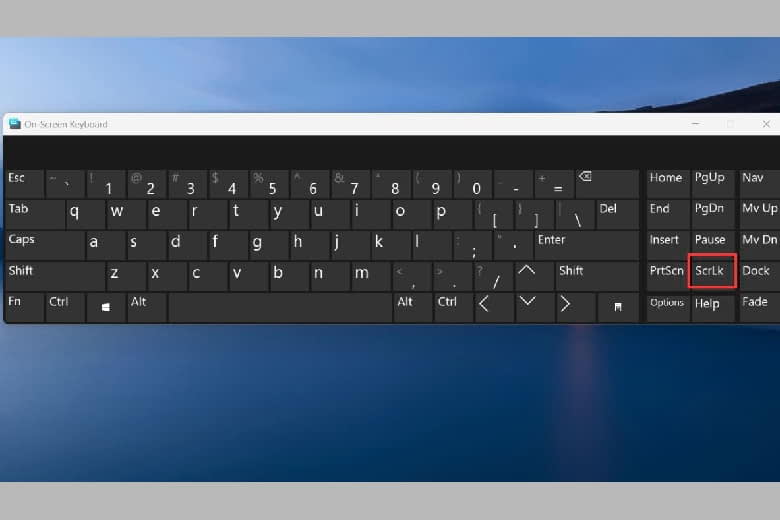cách tắt Scroll Lock trên bàn phím