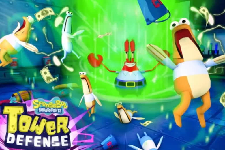 Code game SpongeBob Tower Defense mới nhất miễn phí - Hướng dẫn nhập code chi tiết 20 code spongebob tower defense